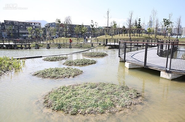 南港的「新新公園」2月26日正式啟用。照片台北市政府提供