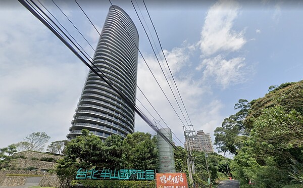新北市豪宅王由淡水區豪宅「天境ellipse360°」拿下,不過卻是自家人買下的。圖取自Google 地圖