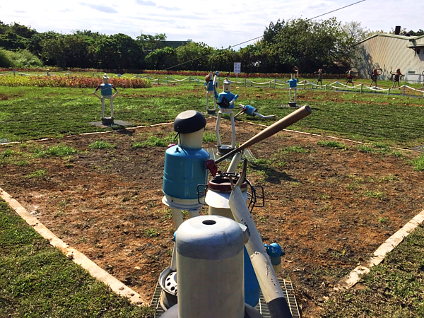 五股垃圾山國有地綠美化成果。圖／新北市城鄉發展局提供