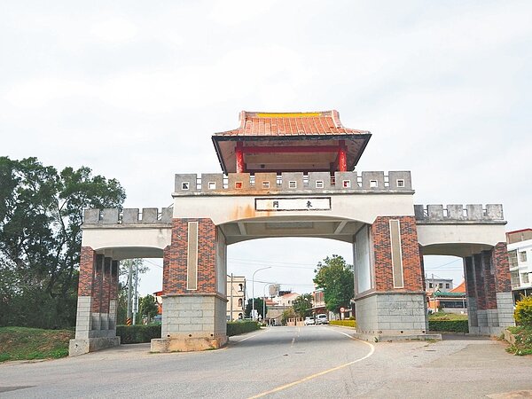 有600多年歷史的金門城，經歷史變遷與修復，已無歷史風貌。 圖／金門文化局提供