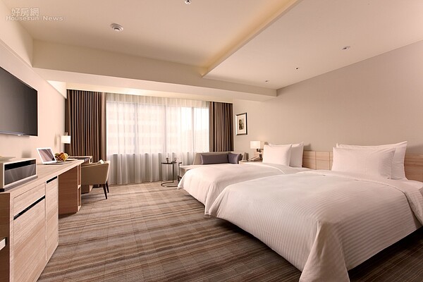 國泰飯店集團旗下和逸飯店,首度推出「月租客房」。照片國泰飯店集團提供