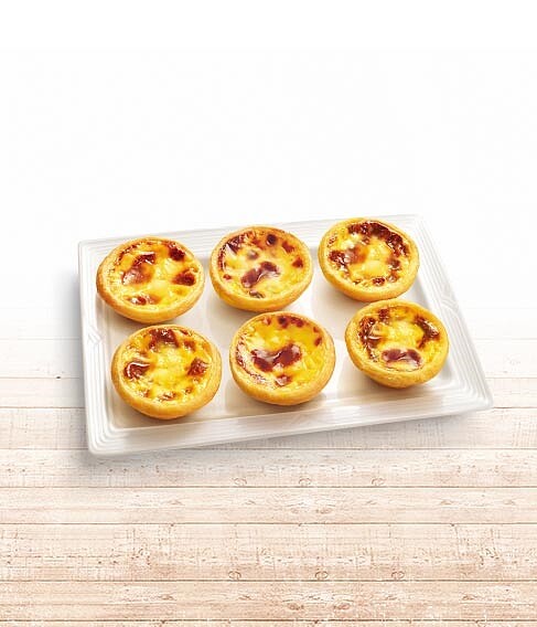 速食店肯德基的葡式蛋撻為熱賣商品,但受到新冠肺炎影響,導致蛋撻也缺貨。圖/翻攝肯德基官網