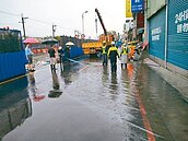 新店安和路積淹水　這回是捷運施工釀災