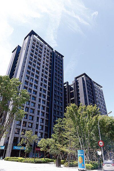 財政部財政園區旁華固新天地。(本報資料照片)