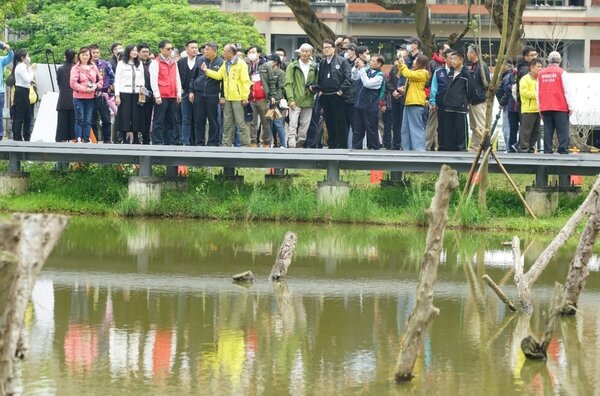 永春陂公園3月12日正式開幕。照片台北市政府提供