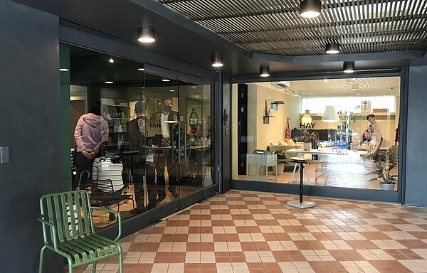 海砂屋改建案「沐山」17日對外公開, 個案訴求巧思、富有美感的設計宅。記者游智文/攝影