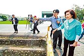 護岸重整　林姿妙視察梅洲大排