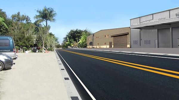 台中市政府建設局與中區水資源局合作,17日啟動霧峰區94-12M道路開闢工程。圖/台中市政府提供