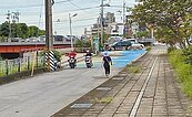 自行車道共構防汛道　機車猛闖