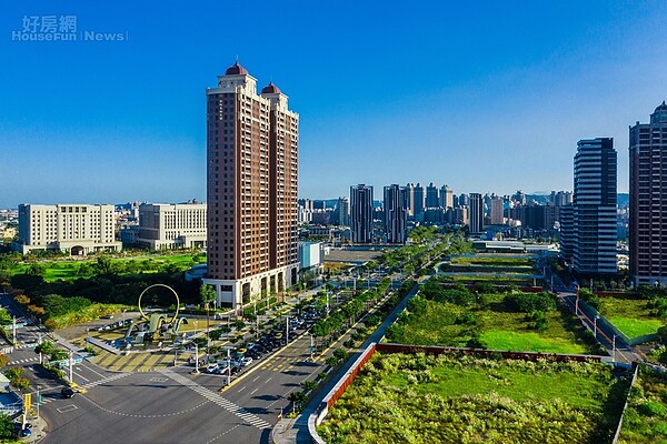 中悦美樹花園位於大興西路三段，規劃地上28層、地下3層，產品包括120、125坪，共104戶。圖／中悅建設