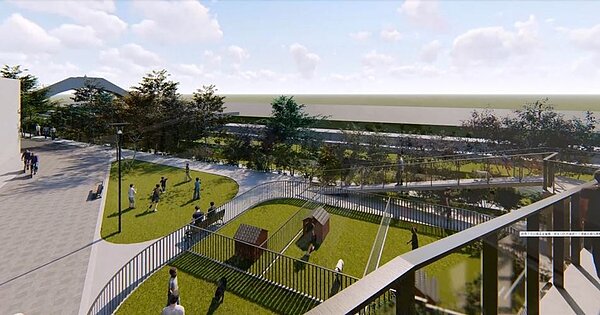 新竹縣打造動物保護教育園區。圖/新竹縣政府提供