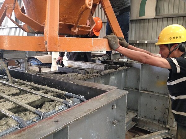 鋼筋混凝土預鑄工法。照片戴雲發提供
