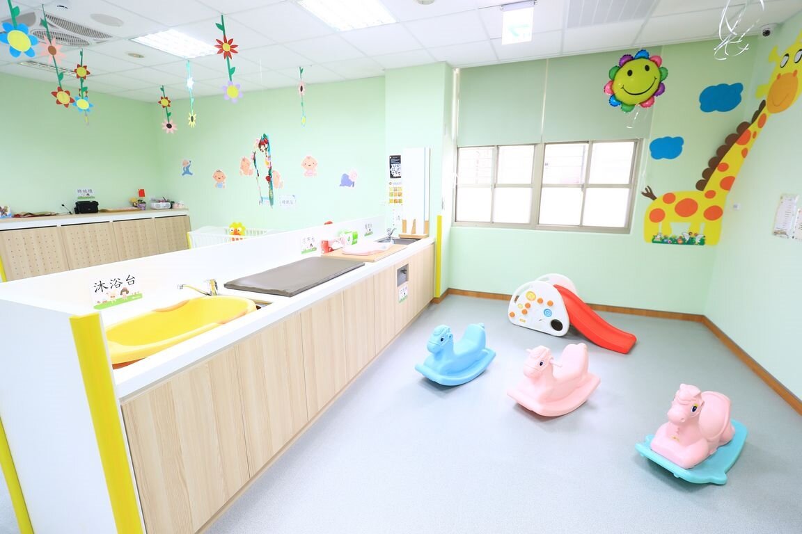 台中市霧峰區第一座社區公共托育家園1日正式開幕。圖／台中市社會局提供