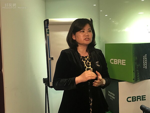 世邦魏理仕台灣董事總經理朱幸兒。記者游智文/攝影
