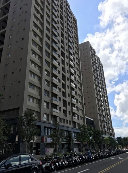 A7合宜住宅1戶19樓將法拍,包括2房及地下平面車位,預計會很搶手。圖/桃園分署提供