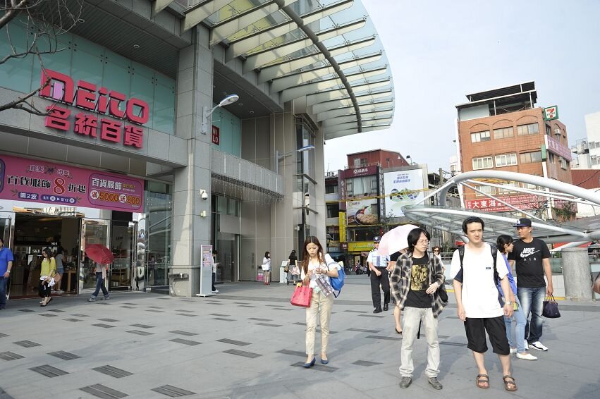 淡水水碓生活商圈。(好房News記者陳韋帆/攝影)