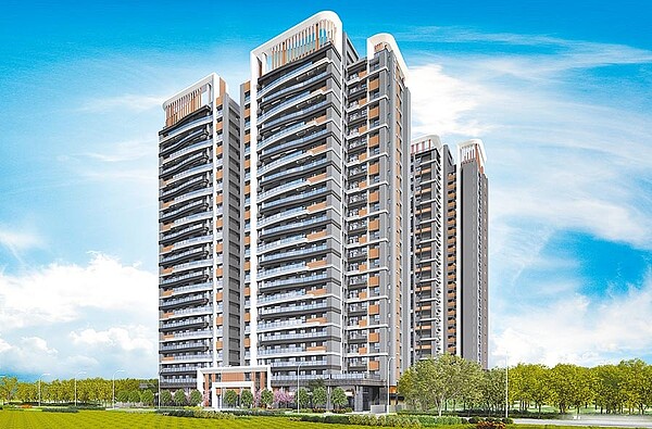 富宇建設機構抱持「自己願意住進去」的嚴謹規畫設計要求出發,3房、4房戶型全部都是邊間,在A7重劃區文青國中小預定地第一排推出「富宇哈佛苑」。圖/業者提供