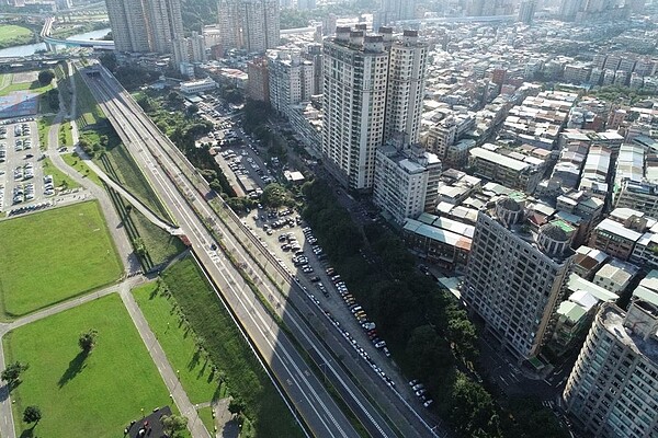 秀朗橋北側開發案範圍。圖/新北市政府提供