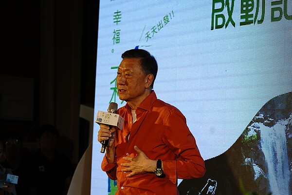 雄獅旅遊集團董事長王文傑。圖/林務局提供