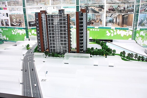 中和區安邦段青年社會住宅預計2023年底完工。圖/記者林和謙攝