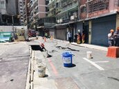 疑建築工地施工不慎　永和路面塌陷疏散70戶79人