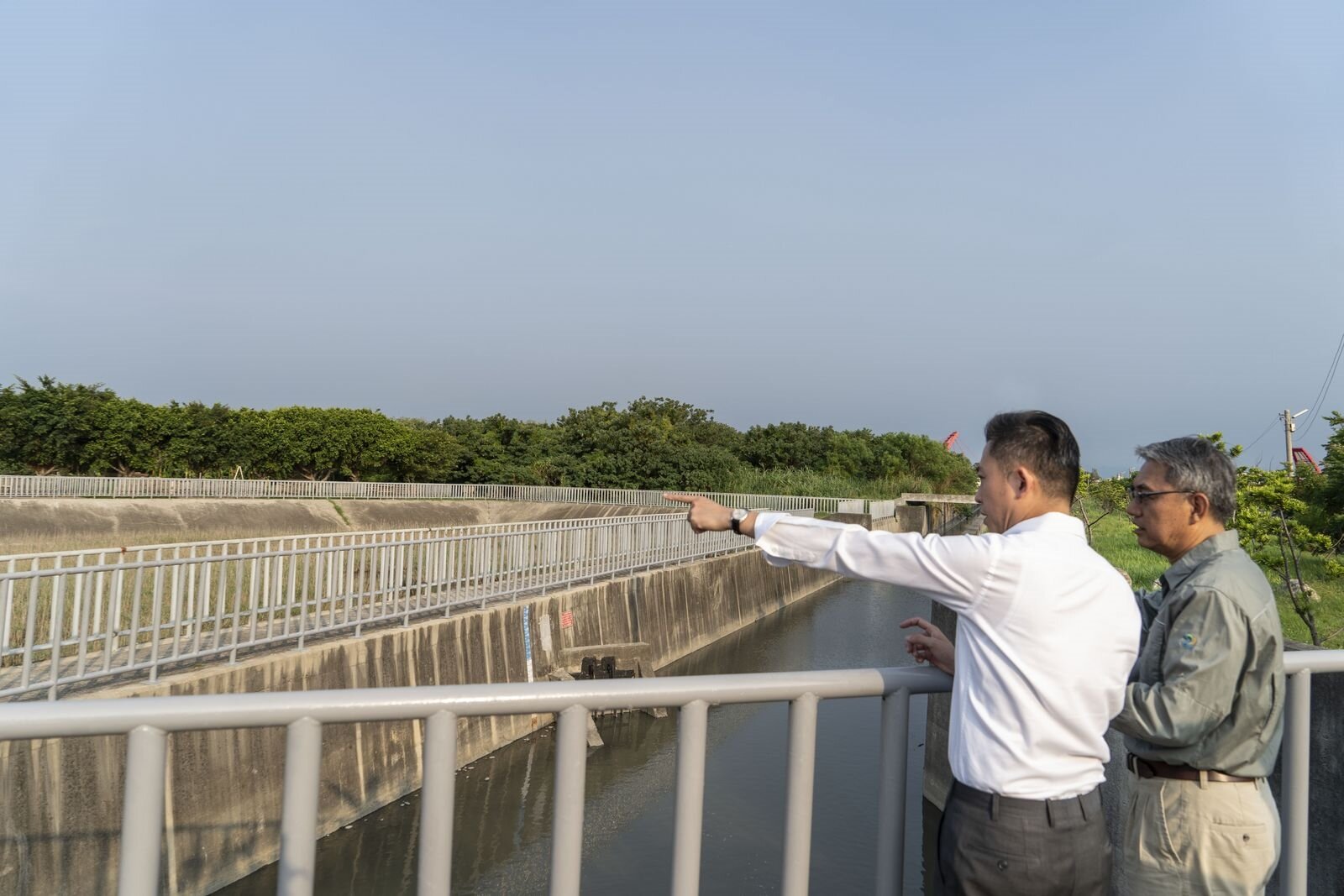 新竹市舊港島工程預計9月完工。圖/新竹市政府提供