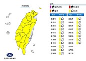 雨彈炸全台灣！19縣市慎防雷擊、溪水暴漲