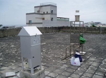 嘉縣設置人工空品監測站隨時瞭解空氣品質狀況。圖／嘉縣環保局提供