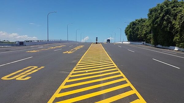 南區濱南路(台17)是台南市重要南境門戶道路與景觀要道。圖/台南市政府提供