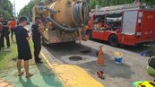 台南兩名工人清理汙水管昏迷不醒　消防人員搶救中
