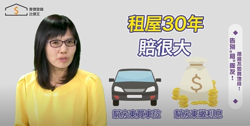 圖/截自《實價登錄比價王》youtube頻道