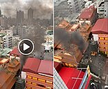 民眾投訴玉皇宮燒金紙狂冒黑煙　環保局1天稽查3次