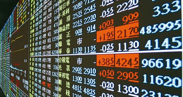 台股示意圖。 記者侯永全/攝影