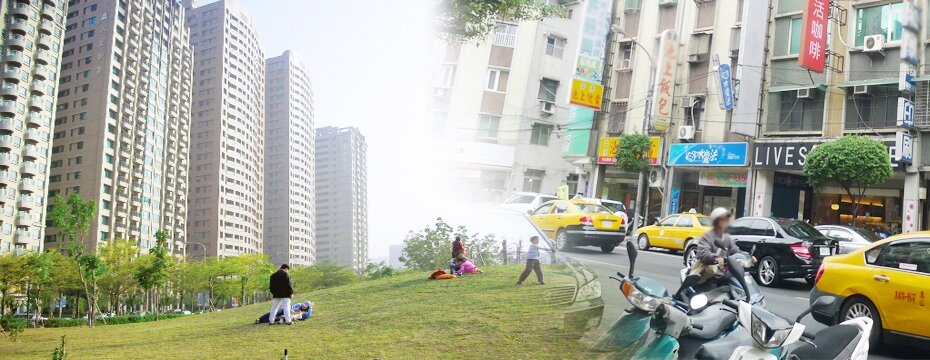 大樓高樓 公寓 機車 空汙(大刊頭主視覺)