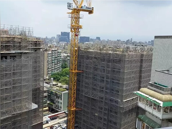 北市萬華青年社宅統包商豪昱營造驚爆財務危機。圖／台北市議員應曉薇提供

