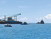 雲林離岸風場爭議　漁民續阻施工