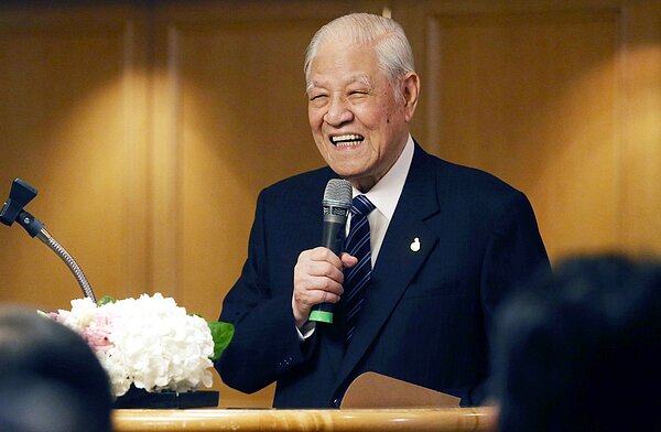 前總統李登輝晚間逝世,享年98歲。(圖/聯合新聞網)