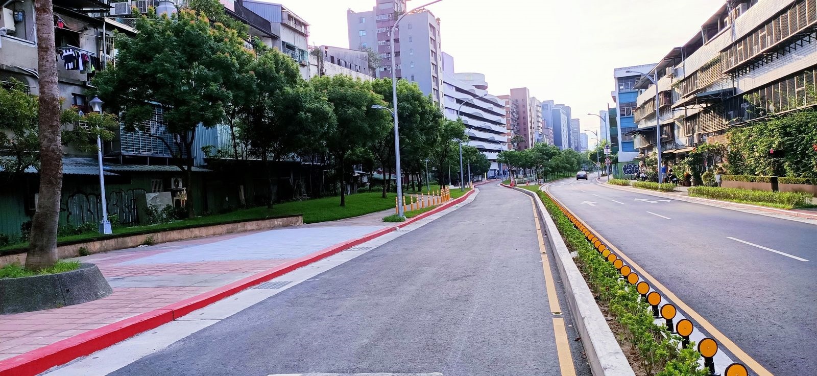 市民大道5、6段貫通工程竣工，31日正式通車。圖／台北市新工處提供