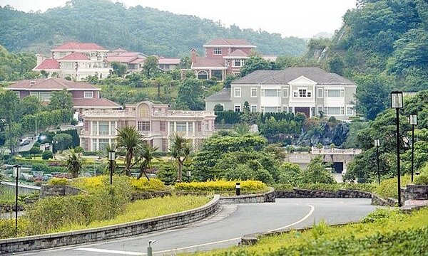 桃園大溪鴻禧山莊。圖／中時資料照