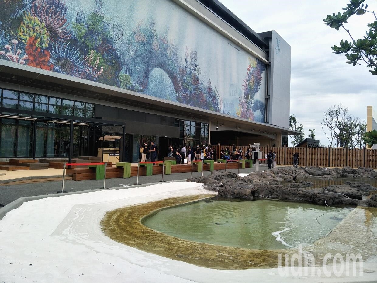 桃園市青埔台灣首座X-park八景島水族館8月7日開幕。記者曾增勳／攝影