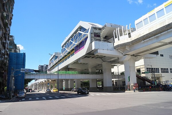 捷運環狀線新莊幸福站。圖/新北市政府捷運局