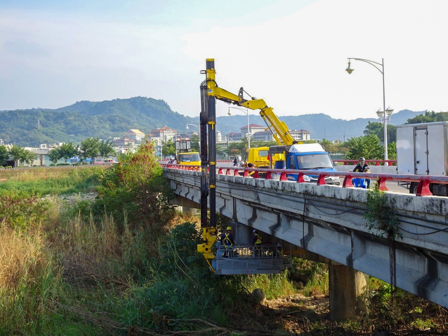 中央橋梁維管評鑑出爐,台中市連5年獲得六都第一。圖/台中市建設局提供
