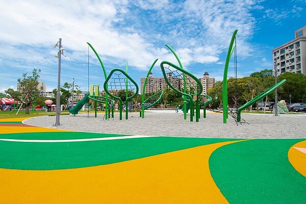 桃園八德區「傑克冒險公園」。圖/桃園市府提供