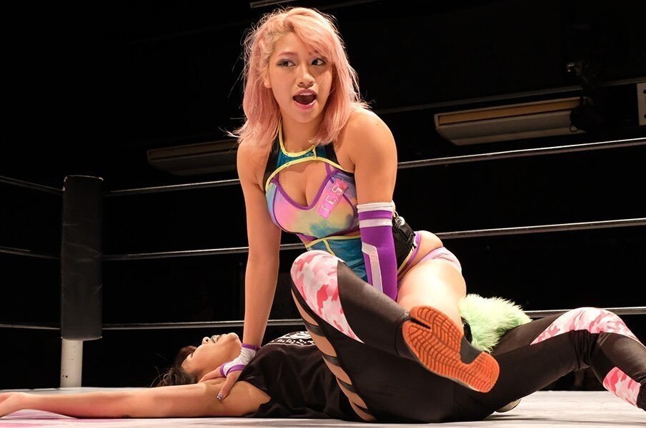 木村花是摔角選手出身。圖/摘自推特