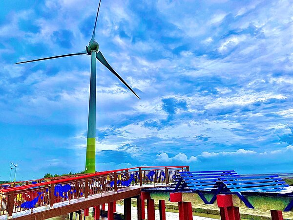 大安濱海海灘。圖/台中市觀旅局提供