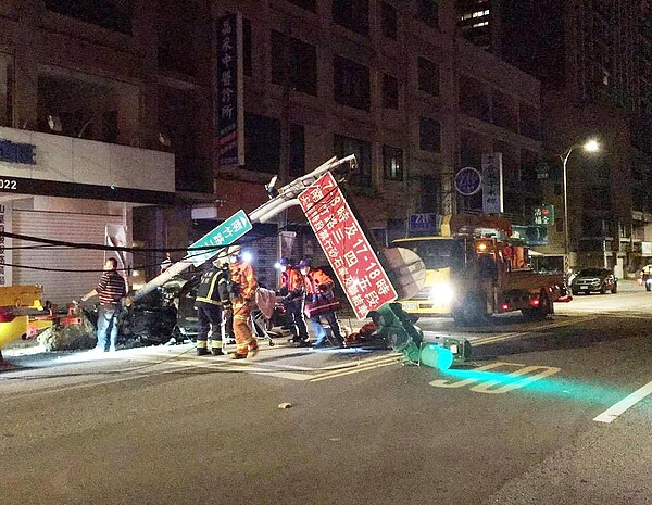 桃園市第一季死傷車禍件數激增，市警局、交通局謀求對策。記者曾增勳／翻攝