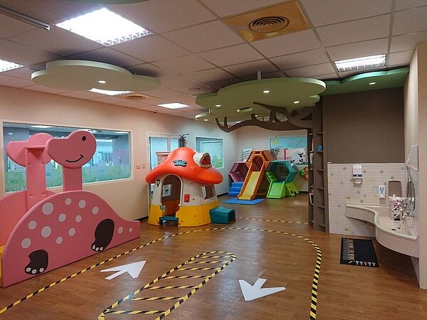 企業辦理托兒設施。示意圖／新北市政府提供