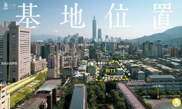 大安區「嘉興街都更案」為台北市指標性的公辦都更案。圖片國家住都中心提供