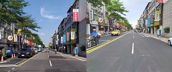 酒泉街。圖/臺北市政府工務局新建工程處提供