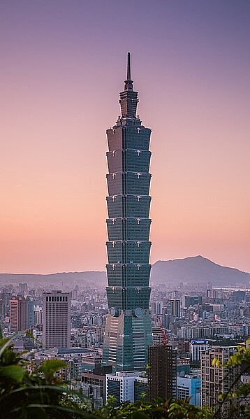 台灣最高建築台北101。圖／翻攝維基百科